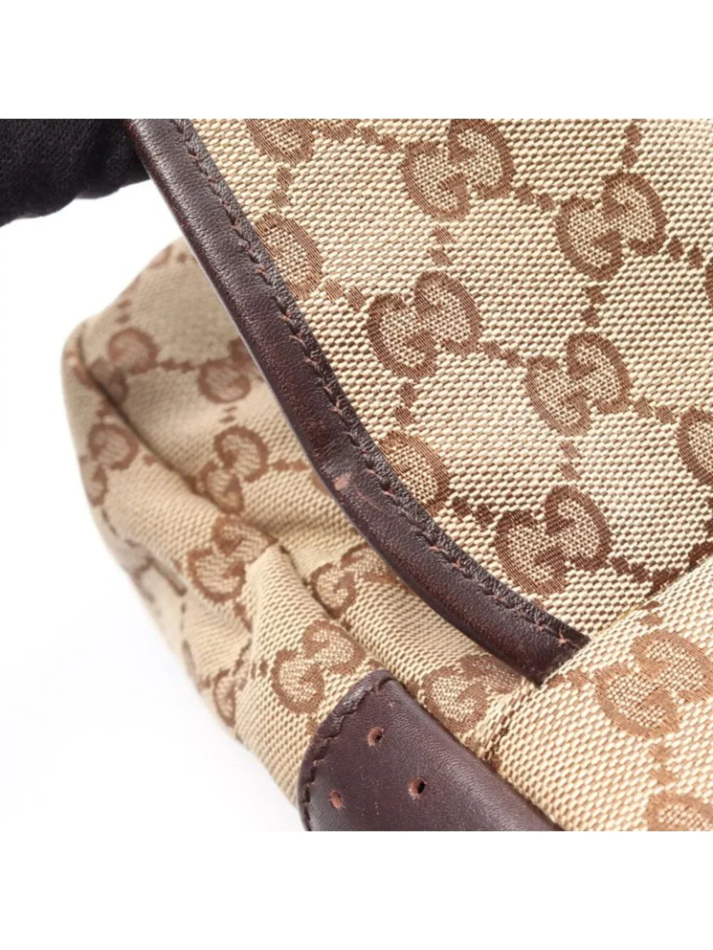 Gucci Shoulder Bag GG Canvas Beige Brown - Picture 8 of 13